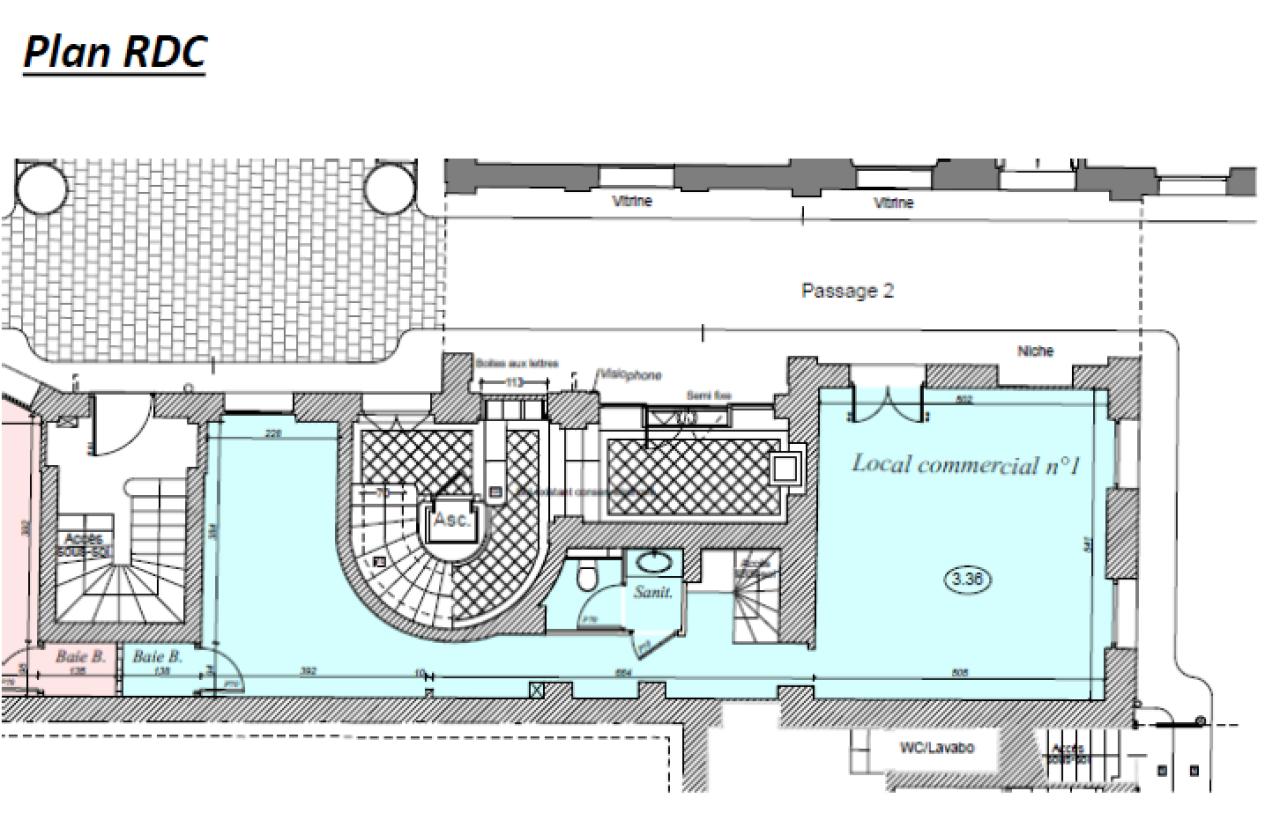 Bureau Paris 300m² Location bureau Paris OLBUR2529071 6
